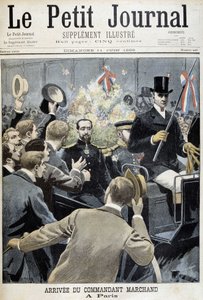 Arrivo del comandante Marchand a Parigi - in "Le Petit Journal" del 11/06/1899