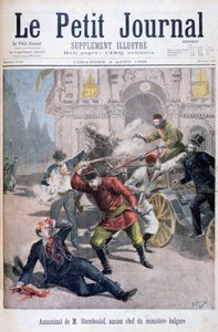 Assassinio di Stefan Stambulov, Sofia, Bulgaria, 1895 da Henri Meyer