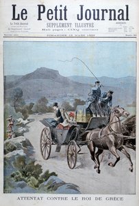 Tentato attacco al re di Grecia, 1898 da Henri Meyer