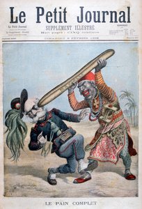Caricatura di Francesco Crispi, politico italiano, 1896