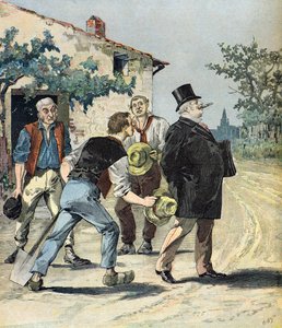 Caricatura dei candidati da Henri Meyer