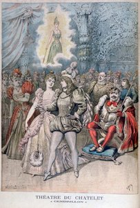 Cendrillon Cenerentola, Théâtre du Châtelet, Parigi, 1895 da Henri Meyer