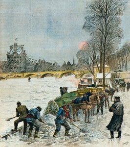 Ondata di freddo su Parigi da Henri Meyer
