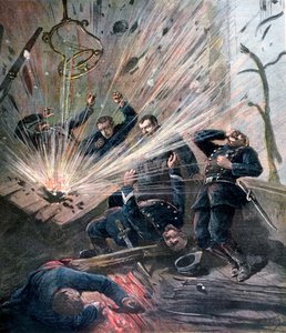 Esplosione alla stazione di polizia in Rue des Bons-Enfants, Parigi, 1892