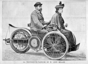 Auto Voiturette di Leon Bollee, 1896