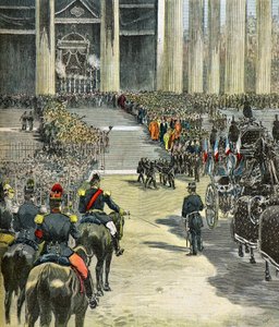 Il funerale del Marechal de Mac Mahon da Henri Meyer