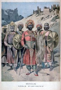 Menelik II di Abissinia, 1895