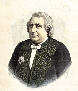 Ritratto di Ernest Renan da Henri Meyer