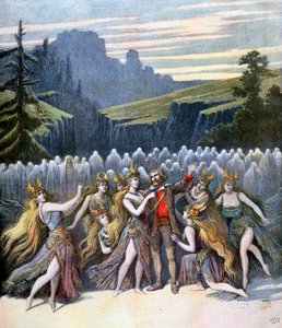 Riposa in pace, spettacolo al Théâtre de la Gaîté, 1894 da Henri Meyer