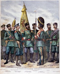 Fanteria russa, 1892 da Henri Meyer