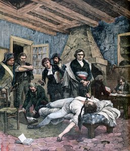 La morte di Charles Pichegru, 1891 da Henri Meyer