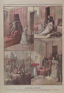 Il mistero di Gouffe, illustrazioni da 