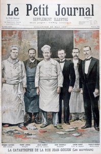 La catastrofe di Rue Jean-Goujon, Parigi, 1897 da Henri Meyer