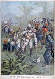 La morte del tenente Grivart, Niger da Henri Meyer