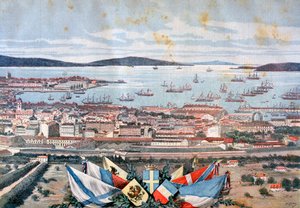 Il porto di Tolone, 1893