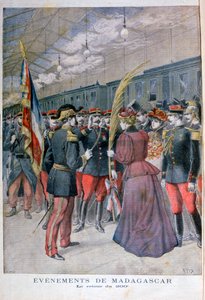 Il ritorno del 200° reggimento dal Madagascar, 1896