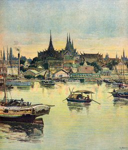 Vista su Bangkok da Henri Meyer