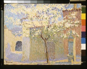 Albero in fiore da Henri Person