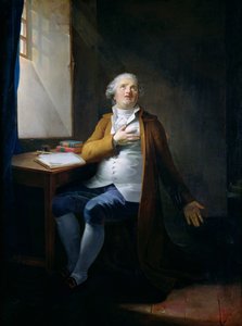 Luigi XVI (1754-93) nel Tempio, c.1795