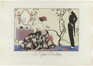 Gioia di vivere: La felicità del giorno o Le Grazie alla moda (Le Grand Décolletage, Le Bonheur du Jour ou Les Graces à la Mode) da Henri Reidel
