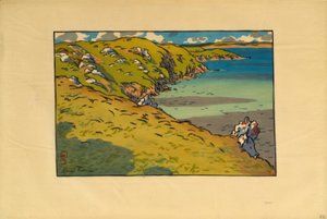 Baia di Fresnaye (Saint-Cast) da Henri Rivière