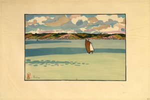 Barca, baia di Fresnaye (Saint-Cast)