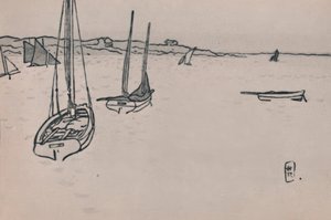 Paesaggio bretone da Henri Rivière