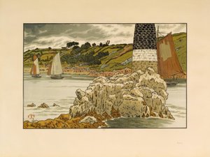 La boa sul Trieux da Henri Rivière