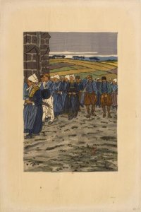 Il perdono di Sainte-Anne-la-Palud da Henri Rivière