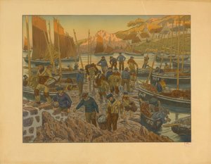 Il Porto da Henri Rivière