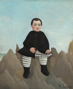 Ragazzo sulle Rocce da Henri Rousseau