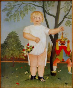 Per festeggiare il bebè da Henri Rousseau