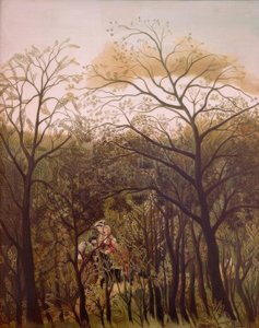 Appuntamento nella foresta da Henri Rousseau