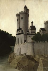 Una cittadella da Henri Rousseau