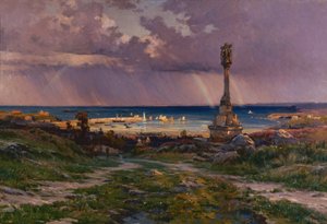 Dopo la tempesta a Portrieux da Henri Saintin