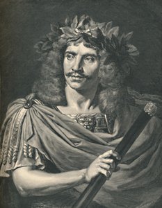 Molière come Giulio Cesare nella tragedia di Pompeo, 1886