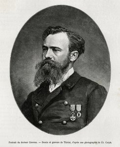 Ritratto del Dott. Jules Nicolas Crevaux (1847-1882), medico ed esploratore del Sud America (dalla Guyana francese all