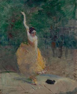 Ballerina spagnola, 1883-1885 da Henri Toulouse Lautrec de