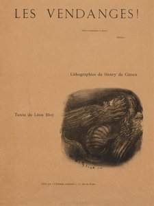 Le Vendemmie!: Pagina del Titolo, 1894