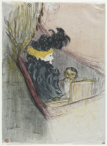 Un idillio principesco, Clara Ward da Henri de Toulouse-Lautrec