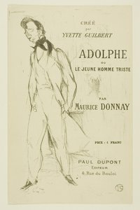Adolphe—Il giovane triste da Henri de Toulouse-Lautrec
