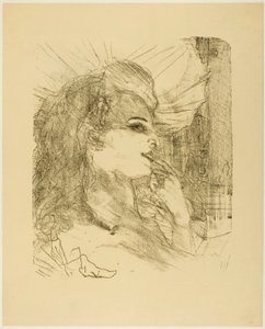 Anna Held, da Treize Lithographies da Henri de Toulouse-Lautrec