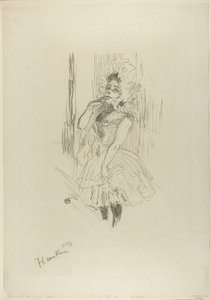 Anna Held, in Toutes ces Dames au Théâtre da Henri de Toulouse-Lautrec