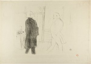 Antoine e Gémier, in Une Faillite da Henri de Toulouse-Lautrec