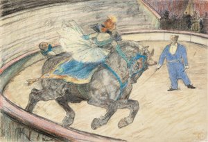 Al circo: il lavoro sul ring da Henri de Toulouse-Lautrec