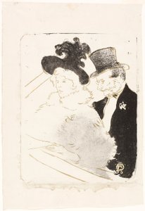 Al concerto da Henri de Toulouse-Lautrec