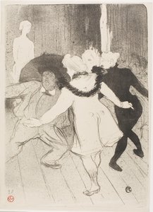 Al Folies-Bergère: La Modestia di Monsieur Prudhomme da Henri de Toulouse-Lautrec