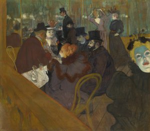 Al Moulin Rouge da Henri de Toulouse Lautrec