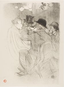 Al Moulin Rouge: Un maleducato! Un vero maleducato! da Henri de Toulouse-Lautrec