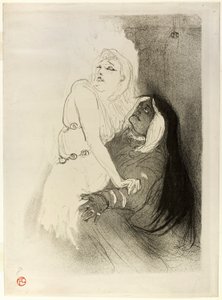 Al Rinascimento: Sarah Bernhardt in Phèdre da Henri de Toulouse-Lautrec